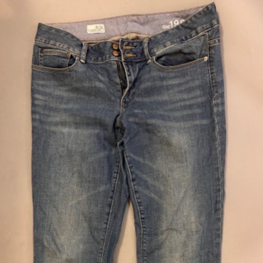 Gap 1969 Perfect Boot Bootcut jeans, Curvy, Sz 31/12r